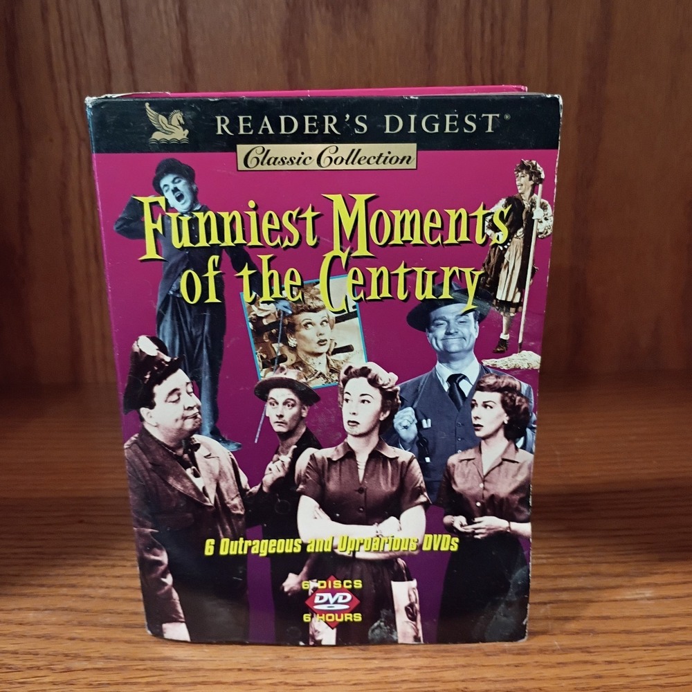 Readers Digest - Funniest Moments of the Century - 6 Pack (DVD, 2009)